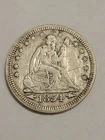 1854 Seated Liberty Quarter