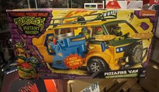 Teenage Mutant Ninja Turtles Mutant Mayhem Pizza Fire Delivery Van Playmates