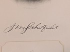 Civil War Union General John M Schofield Engraved Portrait Prints & Autograph — photo 2