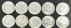 Lot of (10) 40% Silver Kennedy Half Dollars - 1965-1969 - (#4)