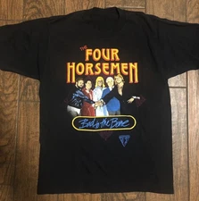 80s NWA Four Horsemen Shirt Size S-5XL Ric Flair Bad To The Bone Comfort Colors
