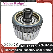 V75 V5A51 Auto Transmission Rear Planetary Gear Starter 42 Teeth For HYUNDAI KIA