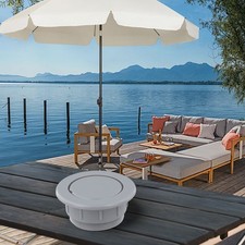 For Outdoor Umbrella Table Hole Ring Cover Compatible with 1 65 Inch Poles