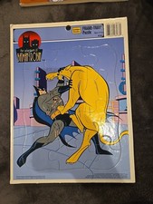 Golden Books 1995 The Adventures of Batman Robin Jumping Frame Puzzle
