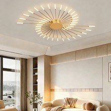Hollow Fireworks Design LED Chandelier Luxury Indoor Home Ceiling Lamp