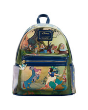 Image of Loungefly Mini-Backpack Featuring Snow White’s Iconic Film Scenes