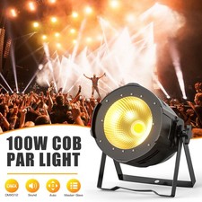 100W COB LED Par Light DMX Stage DJ Audience Blinder Light Warm White Cool White