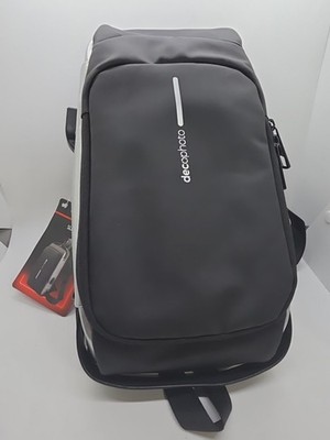 Decophoto Essentials Sling Backpack Anti Theft  Combo Zipper Lock External Usb.