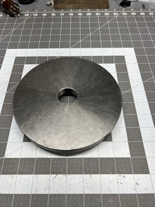 Original South Bend Lathe FACE PLATE / FIXTURE PLATE  1-1/2-8 TPI #CL46NK W/logo