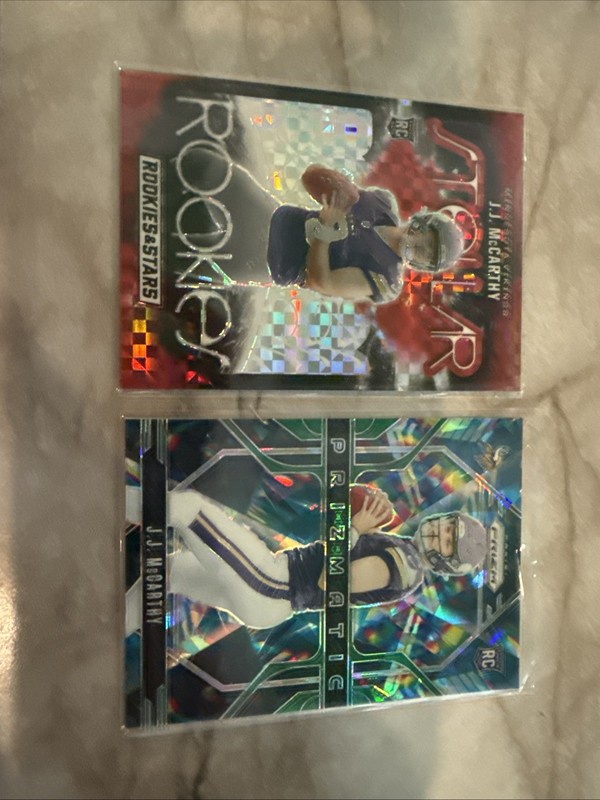 JJ McCarthy Lot Of 9 Cards
