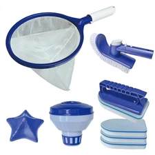 In The Swim 8‑Piece Deluxe Spa Cleaning Kit – Complete Hot Tub Surface