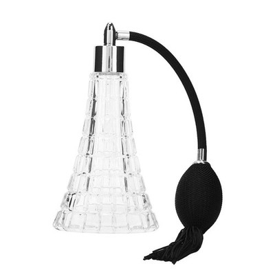 75ml Vintage Perfume Bottle, Empty Refillable Glass Vintage Perfume Bottle wi...