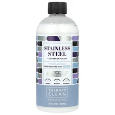 Stainless Steel, Cleaner & Polish, Fresh Lavender , 16 fl oz (473 ml)