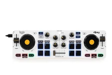 Hercules DJControl Mix Wireless Double Deck Controller - White