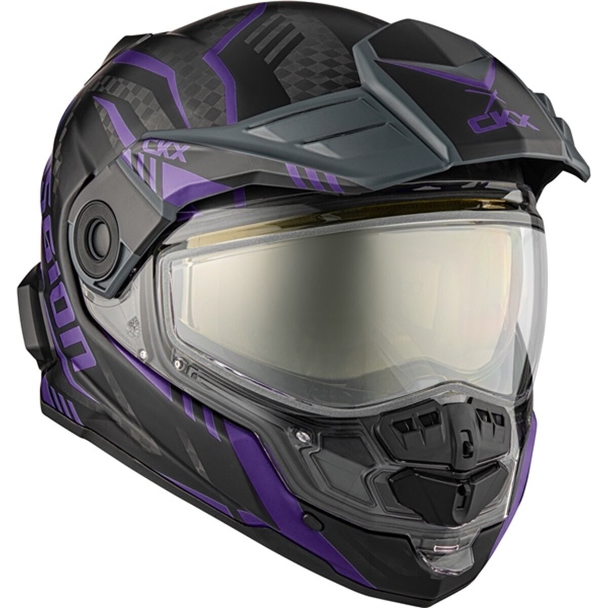 ‪✝︎ Amazon.com: HAX Obsidian Full Face Dual Visor Adult