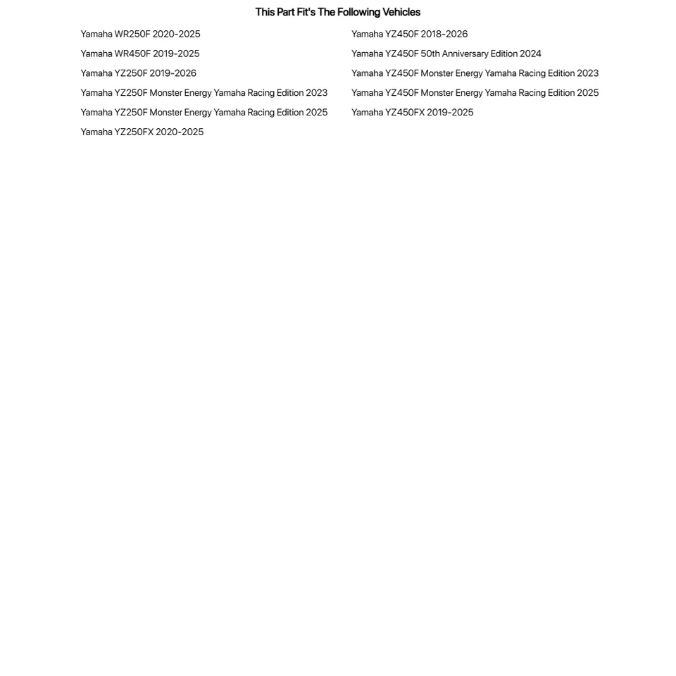 Tusk Folding Shift Lever Black/Blue Tip For Yamaha YZ250FX 2020-2026 - Image 2 of 3