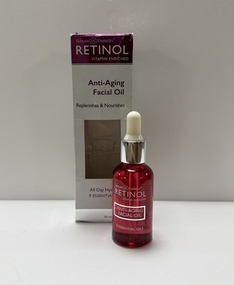 Retinol Vitamin Enriched Anti Aging Facial Oil 0.33 oz Skincare Serum NEW
