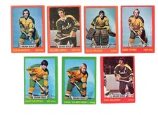 1973-74 O-Pee-Chee Hockey - GOLDEN SEALS - LOT of 7 Vintage NHL OPC Cards