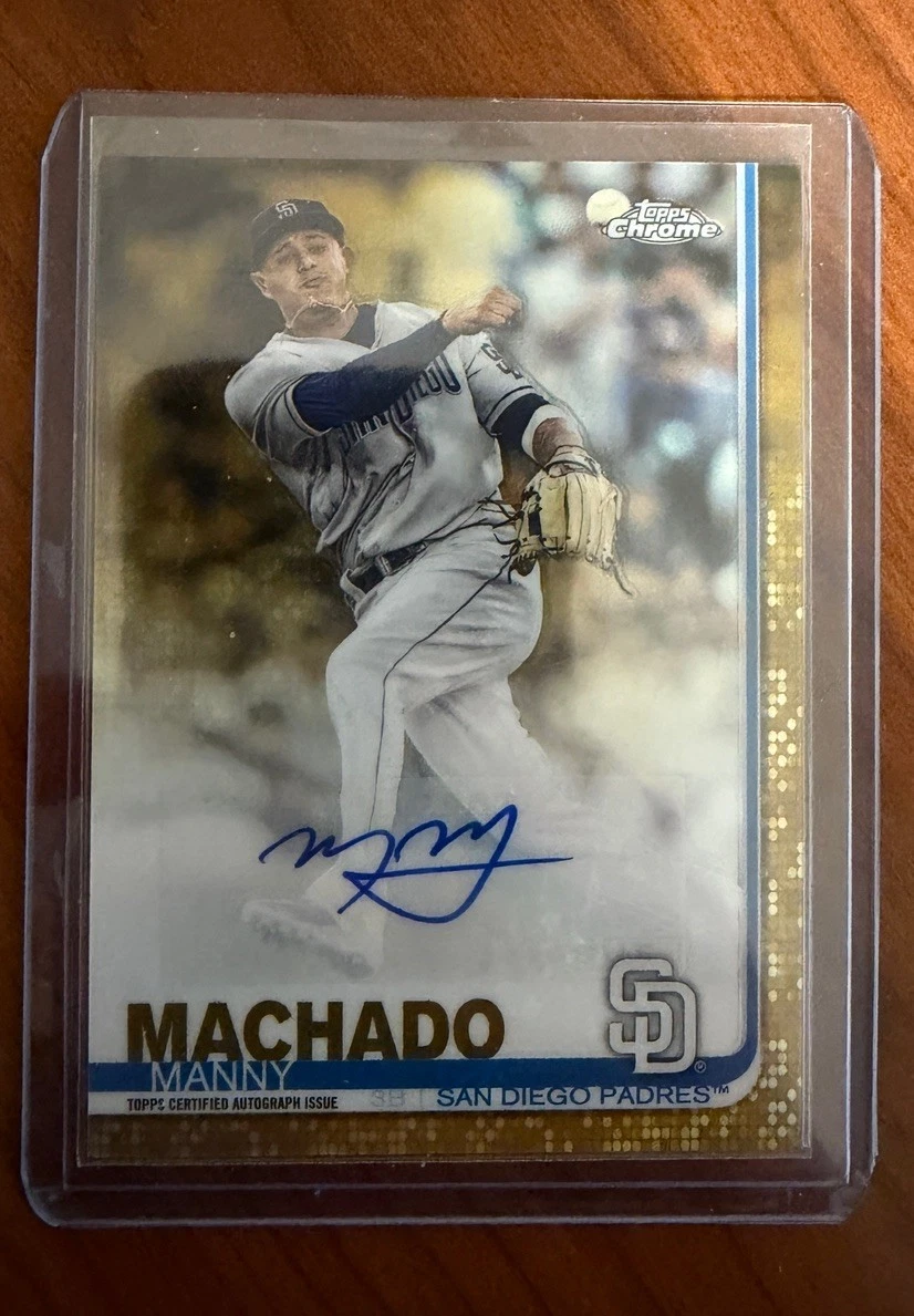Manny Machado Baseball Serial Numbered Sports Trading Cards