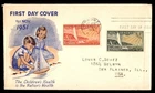 Mayfairstamps New Zealand FDC 1951 Sailboats Children First Day Cover aaz_51607