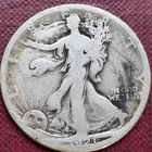 1921 S Walking Liberty Half Dollar 50c Circulated Rare San Francisco #99643
