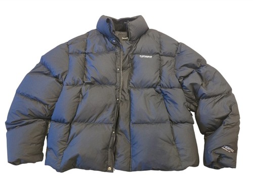 Covernat Authentic black puffer jacket RDS Civic Pertex Goose Down Mens Medium
