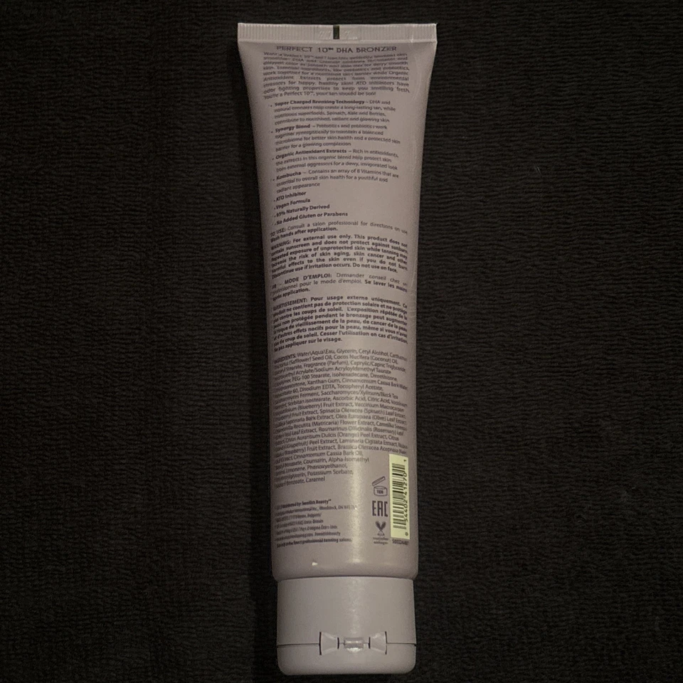 Bronceador Swedish Beauty Perfect 10 DHA extracto antioxidante orgánico 5 fl oz Foto 2 de 2