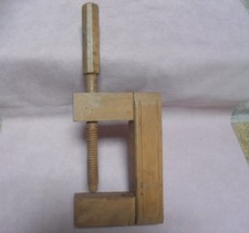 Ancien Serre-Joint en Bois Outil pour ébéniste menuisier déco