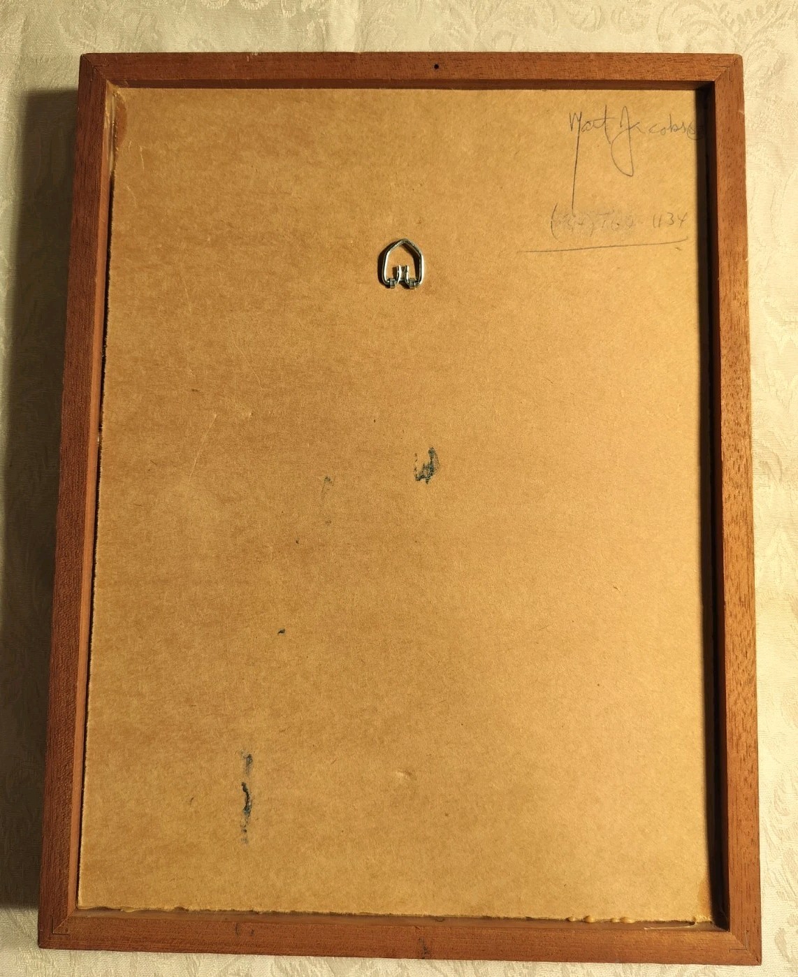 Creative Designs Marquetry Wood Inlay Dolphins Plaque Signed American Folk Art