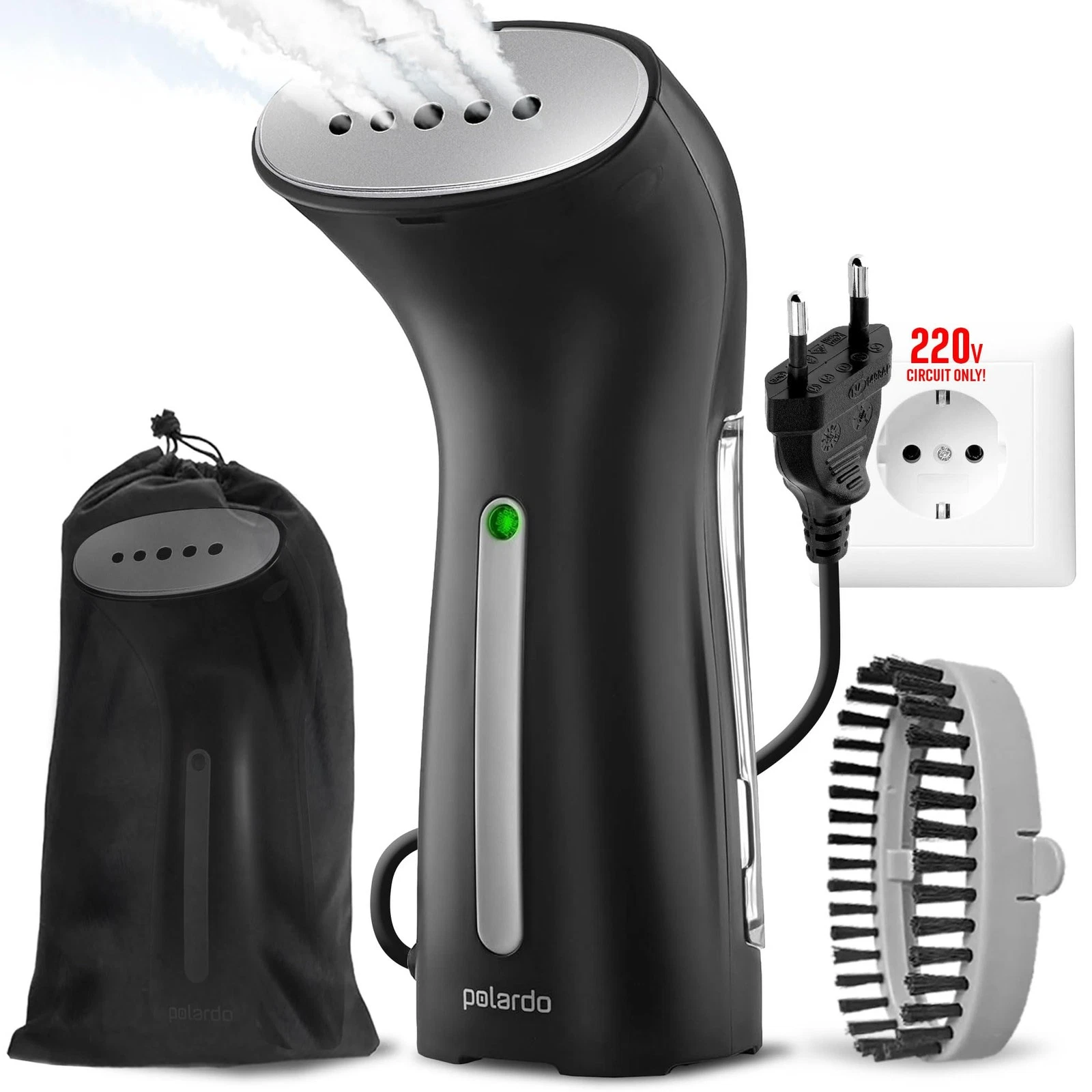 Steamer for Clothes for Europe 220V, Handheld Portable Travel Garment Steamer...