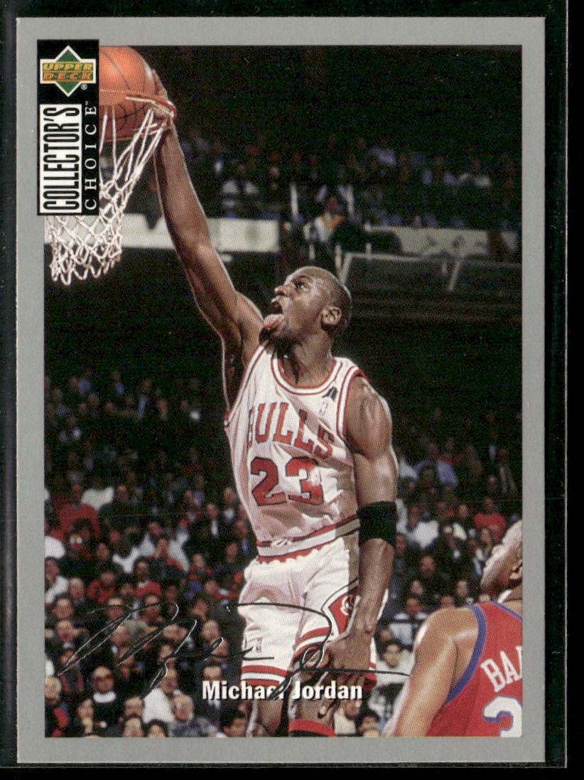 1994-95 Collector's Choice Michael Jordan Silver Signature Chicago Bulls #240