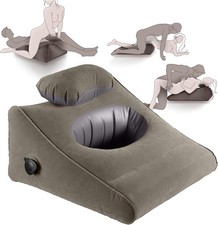 Ergonomic Sex Pillow Position Cushion Triangle Inflatable for Couples Intimacy