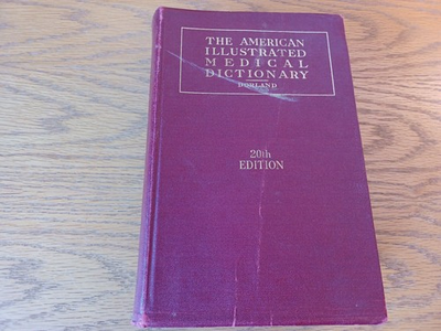 #ad The American Illustrated Medical Dictionary 20th Edition 1944 W A Newman Dorland $23.56