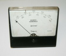 Simpson 150-650 Degrees F Thermometer Gauge