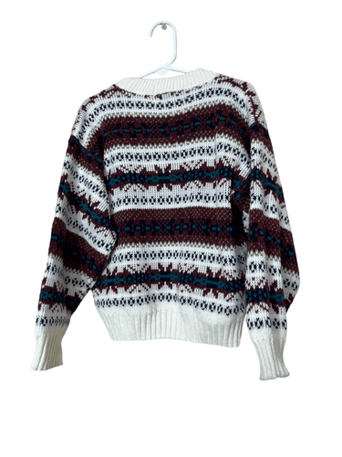 Vintage High Sierra Mervyns Kids Fair Isle Sweater Size 8 - Picture 6 of 6