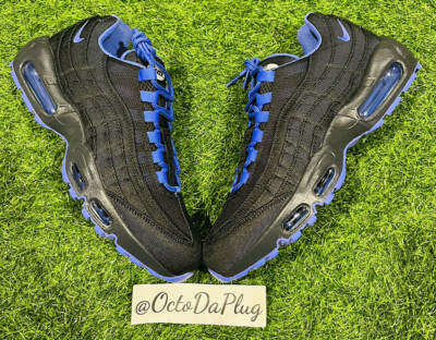 Size 10.5 - Nike Air Max 95 - Customized Black And Purple Nike Air Max 95 Mens Size 10.5 Premium Throwback Future  main image 2