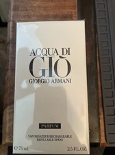 Giorgio Armani Acqua Di Gio Parfum 2.5oz Parfum Brand new