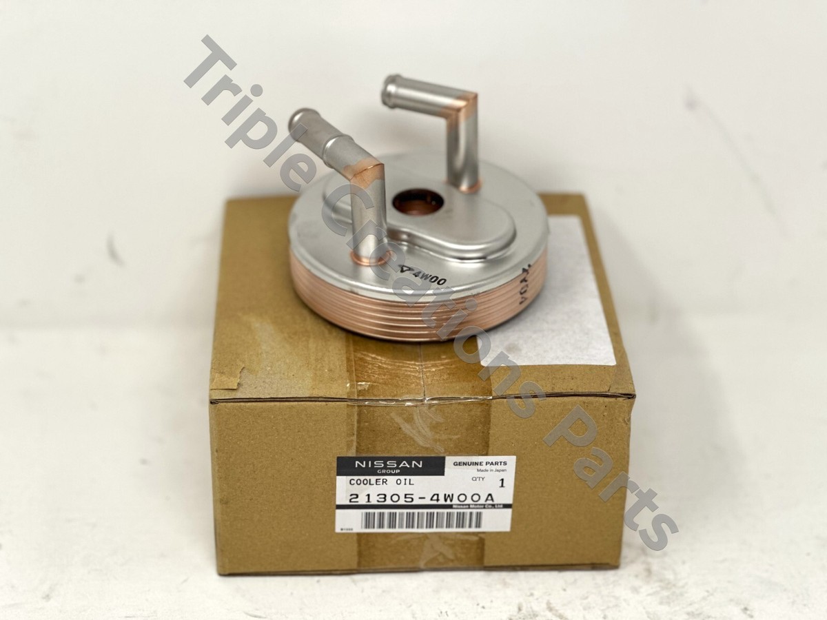 ユッキー Genuine Engine Oil Cooler ⭐OEM⭐ 5.6L V8 Nissan Infiniti *See