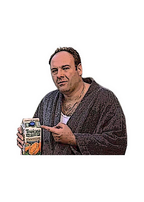 I like the One That says Some Pulp Sticker Decal funny decal 4'' sopranos show