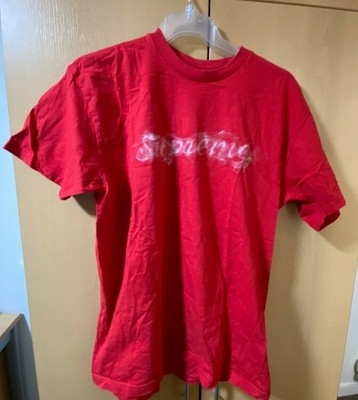 Supreme Smoke Tee T-Shirt Size Large 
