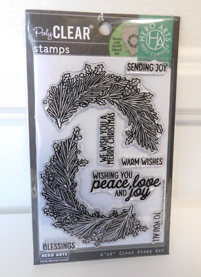 Hero Arts Beach And Sea Clear Stamps - The Vault Collection For Card Making And Crafts