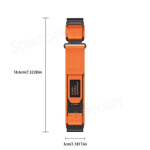For Garmin Instinct Instinct 2 Series 22mm Quick Fit Nylon Watch Band Strap - Picture 6 of 40