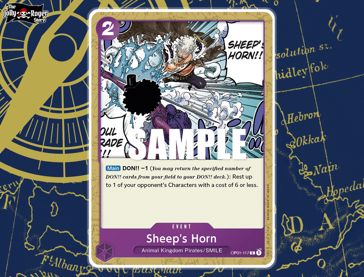 OP01-117 - Sheep's Horn | ONE PIECE Card Game | eBay