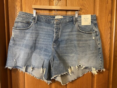 Button Dad Short CC70 Abercrombie & Fitch Curve Love Dad Short High Rise Button Fly ...