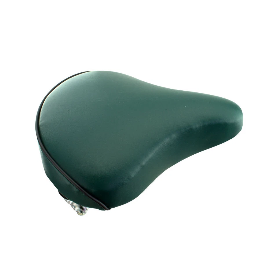 ¡NUEVO! Asiento de bicicleta grande de vinilo estándar Beach Cruiser 209 verde Foto 2 de 3