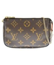 Louis Vuitton Mini Pochette Accessories Monogram Xmas Bear Fuchsia Lining  in Coated Canvas with Gold-tone - US