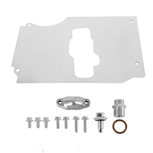 -OPEN BOX-Holley 302-4 LS Swap Oil Pan 73-87 Chevy/GM 4WD Truck 1-Piece 5.6qt - Picture 3 of 6
