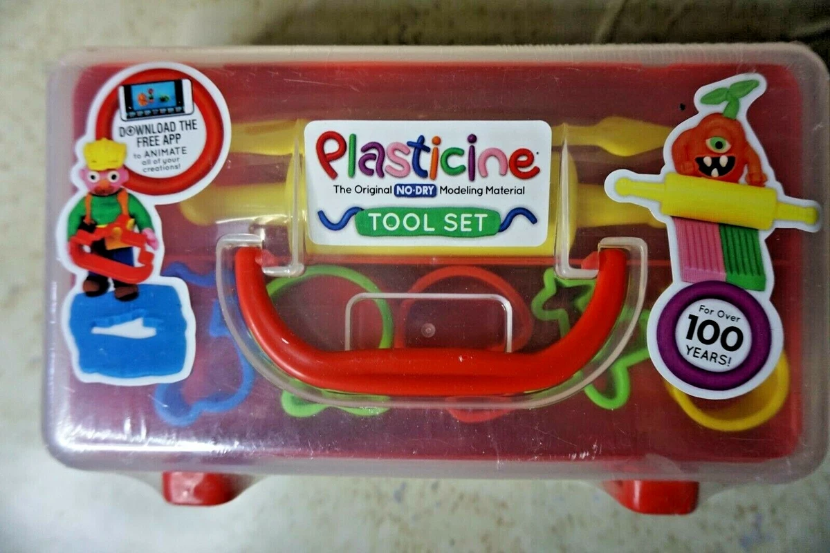 Plasticine No Dry Modeling Material Tool Set Kahootz Toys Age 5 New Sealed