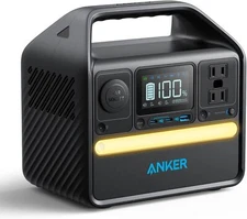 Anker 522 Portable Power Station 299Wh Outdoor Solar Generator LiFePO4 Battery