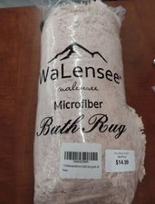 WaLensee Pink Microfiber Bath Rug 32" X 20"